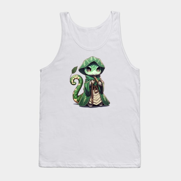 Snake from Wizard School Tank Top by Vaelerys